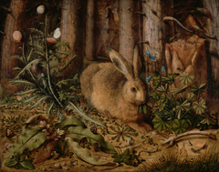 A Hare in the Forest by Hans Hoffmann