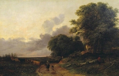 A Landscape by Joseph William Allen