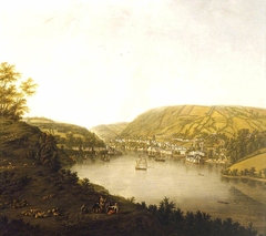 A View of Kingswear, Devon by William Tomkins