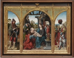 Adoration of the Magi by Joos van Cleve