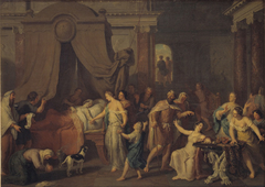 Alcestis and Admetus by Gerard Hoet