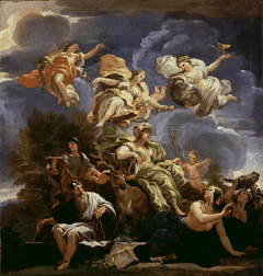 Allegory of Prudence by Luca Giordano