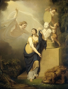 Allegory of the Death of William V, Prince of Orange, 1806 by Jan Willem Pieneman