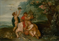 Allegory of the Four Elements by Jan Brueghel the Elder