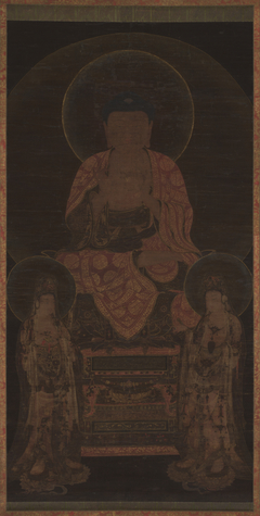 Amitabha triad by Anonymous