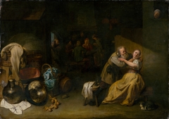 At the Inn by David Ryckaert III