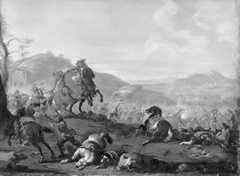 Battle Scene by Jacques Courtois