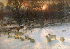 Beneath the Snow Encumbered Branches by Joseph Farquharson