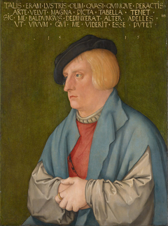 Bildnis eines jungen Mannes by Hans Baldung