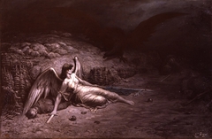 Black eagle of Prussia by Gustave Doré