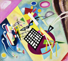 Black Grid by Wassily Kandinsky