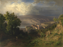 Blick auf Heidelberg by Bernhard Fries