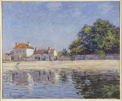 Bords du Loing, Saint-Mammes (The River Loing at Saint-Mammes) by Alfred Sisley