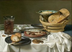 Breakfast piece, 1625 by Pieter Claesz