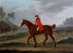 'Bull-Dog', a Chestnut Horse at the Hunt by Francis Sartorius