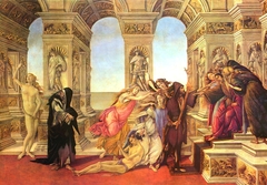 Calumny of Apelles by Sandro Botticelli