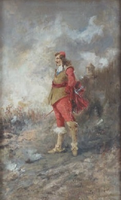 Cardinal Richelieu by Giuseppe Amisani