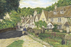 Castle Combe Village West Country, England by Matthew Grayson