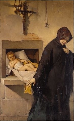 Child Abandoned at a Hospice by José Nin y Tudó