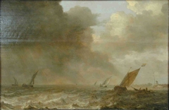 Choppy Sea by Pieter Mulier the Elder