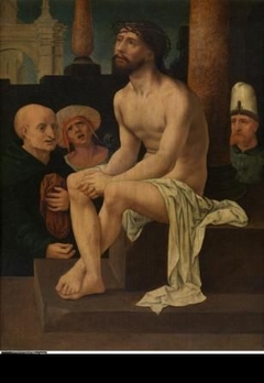 Christ sitting on the Cold Stone by Jan Gossaert