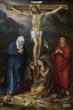 Christus am Kreuz by Hendrik Goltzius