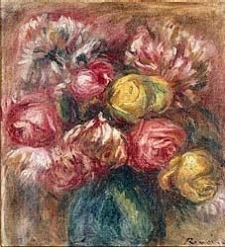 Chrysanthemums by Auguste Renoir