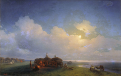 Chumaks leisure by Ivan Ayvazovsky