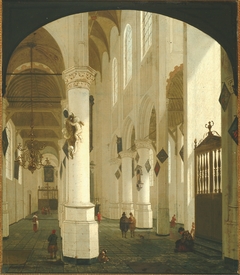 Church interior by Cornelis de Man