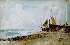 Coast Scene Near Brighton by John Constable