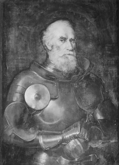 Colonel The Hon. Charles Hugh Lindsay (1816-1889) as a Knight in Antique Armour by Princess Louise