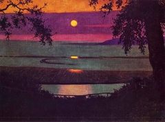 Coucher de soleil à Grasse by Félix Vallotton