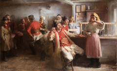 Courtship by Włodzimierz Tetmajer