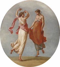 Dancing Women by circle of Antonio Zucchi