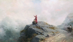 Dante Shows an Artist Some Unusual Clouds by Ivan Aivazovsky