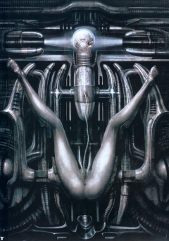 Death Bearing Machine by HR Giger