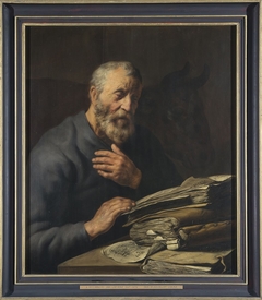 Der Evangelist Lukas by Jan Lievens