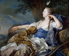 Diana in a Landscape by Louis-Michel van Loo