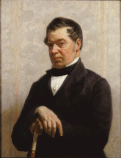 Dr. G.A.N. Allebé (1810-1892) by August Allebé