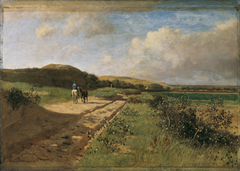 Dünen bei Katwijk by Eugen Jettel