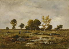 Effect of Autumn, Fontainebleau by Narcisse Virgilio Díaz