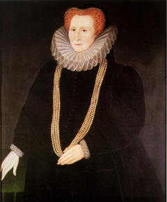 Elizabeth Hardwick (‘Bess of Hardwick’), Countess of Shrewsbury (1520-1608) by Rowland Lockey