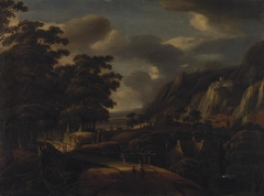 Extensive landscape by Dutch School