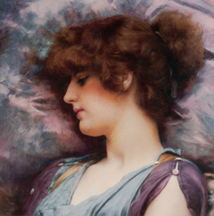 Far Away Thoughts by John William Godward