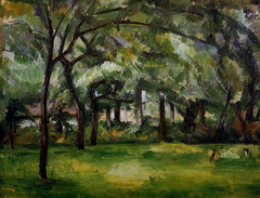 Farm in Normandy, summer (Hattenville) by Paul Cézanne