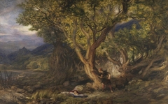 finding of Taliesin by Henry Clarence Whaite