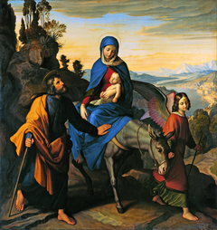 Flight into Egypt by Julius Schnorr von Carolsfeld