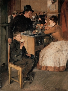 From the Restaurant in the Labour Society in Torvgaten by Halfdan Strøm