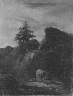 Gebirgslandschaft by Christian Wilhelm Ernst Dietrich