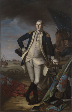 George Washington at the Battle of Princeton by Charles Willson Peale